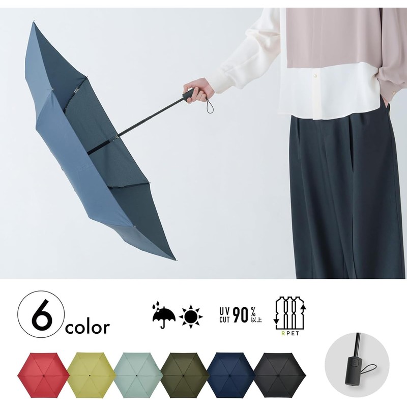 Mabu SMV-41921 Umbrella, Basic Auto Mini R, Car Mine, Stylish,