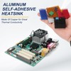 PATIKIL Heatsink 50x50x11mm, Aluminum Cooler Radiator Heat Sink with Thermal