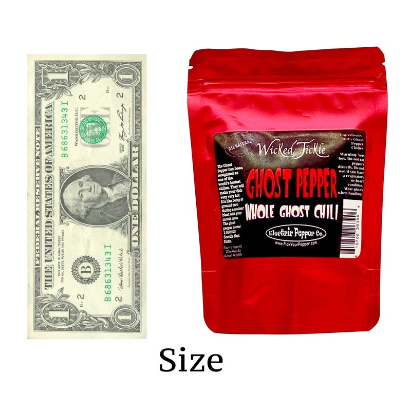 Ghost Pepper Hot Sauce 7 Whole Ghost Peppers Wicked Tickle