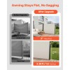 71\" X 236\" Outdoor Patio Side Awning 180 G/m2 Waterproof