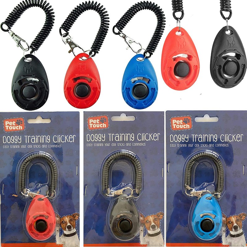 Dog sound stop barking training whistle round dog clicker Dog