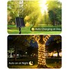 Solar Rope Lights Outdoor, 2 Packs Total 144FT 400LED Solar
