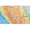 Mexico Physical Map - 16.53 x 23.38 inches - Paper