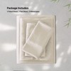 NATUREFIELD 4Pcs Cooling Sheets Set Queen Size Rayon Derived from