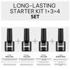 AIMEILI Builder Gel Top Coat Base Coat 4 x 8ml