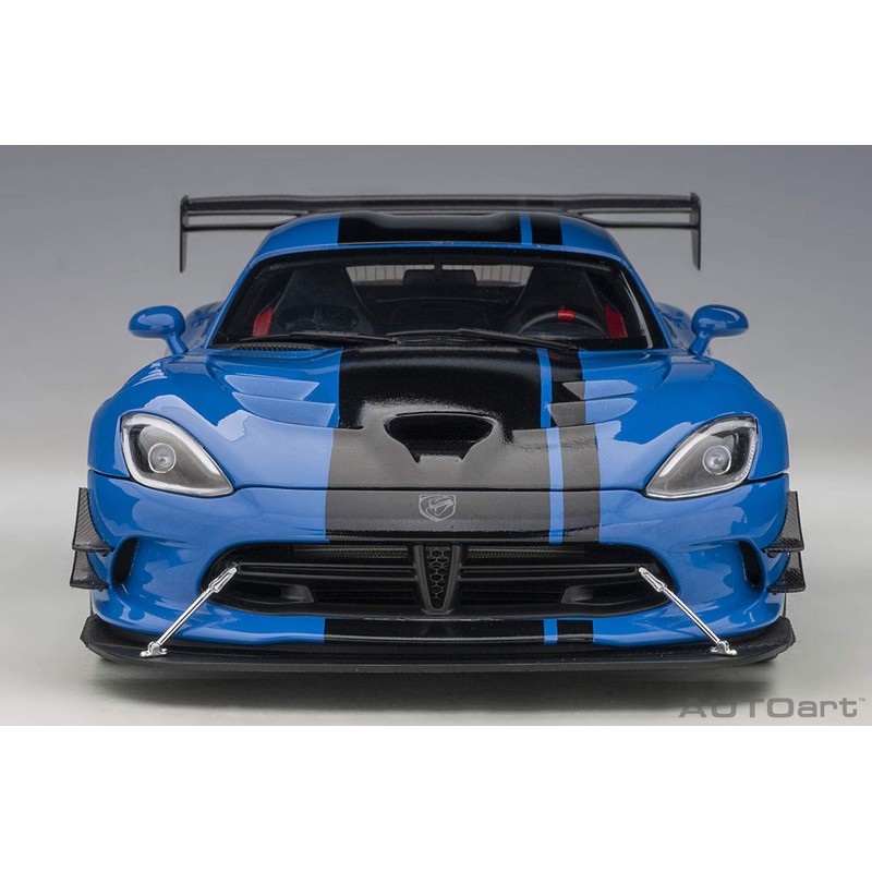 AUTOart 71734 1/18 Dodge Viper ACR Blue/Black Stripe Finished Product