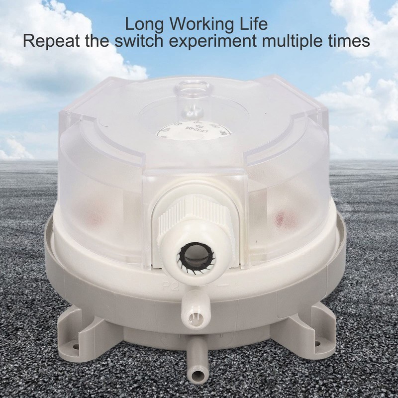 DEWIN Heating Ventilation Pressure Switch, Pressure Differential Switch, Mechanical SPDT