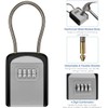 OQIMAX Key Lock Box,Key Lock Box Outside Key Safe Box