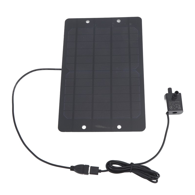 Solar Water Fountain Pump Set 6V 10W USB Solar Fountain