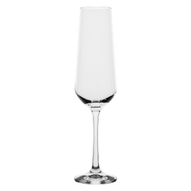 LA PORCELLANA BIANCA - Flute in vetro, capacità 180ml, collezione Riserva