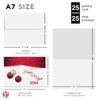 2019 Happy New Year - Red Holiday Greetings Fold Over