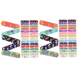 KOMBIUDA 2sets Cute Tape Patch Strips Childrens Plasters Bandage Care Stickers 150pcs*2