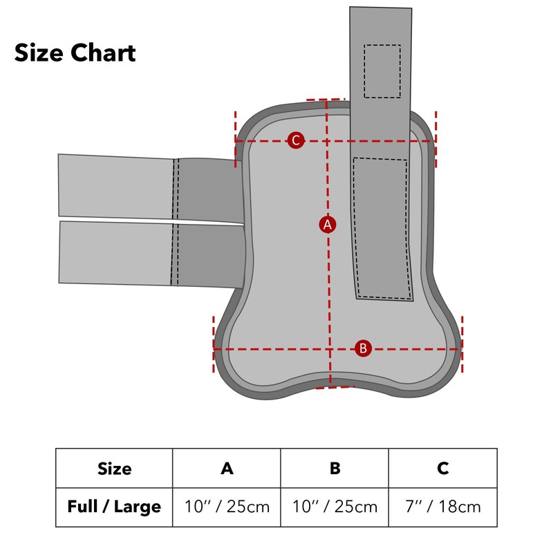 Harrison Howard Horse Tendon Boots Open Front/Fetlock Boot for Horse