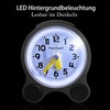 Hearkent Talking Alarm Clock with German Pleasant Voice, Backlight and