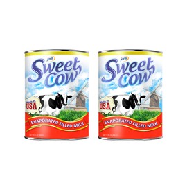 Jans Sweet Cow Evaporated Filled Milk, 12 oz (Pack of 2)