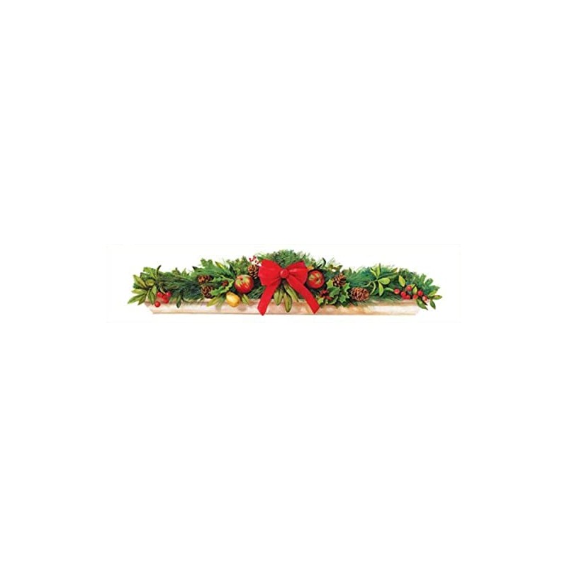 RoomMates Children's Repositionable Wall Stickers – Holiday Swag