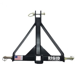 3-Point Hitch Conversion for Sub-Compact Tractors with CAT 1 (RHA-001) 2" Receiver - Made in U.S.A.