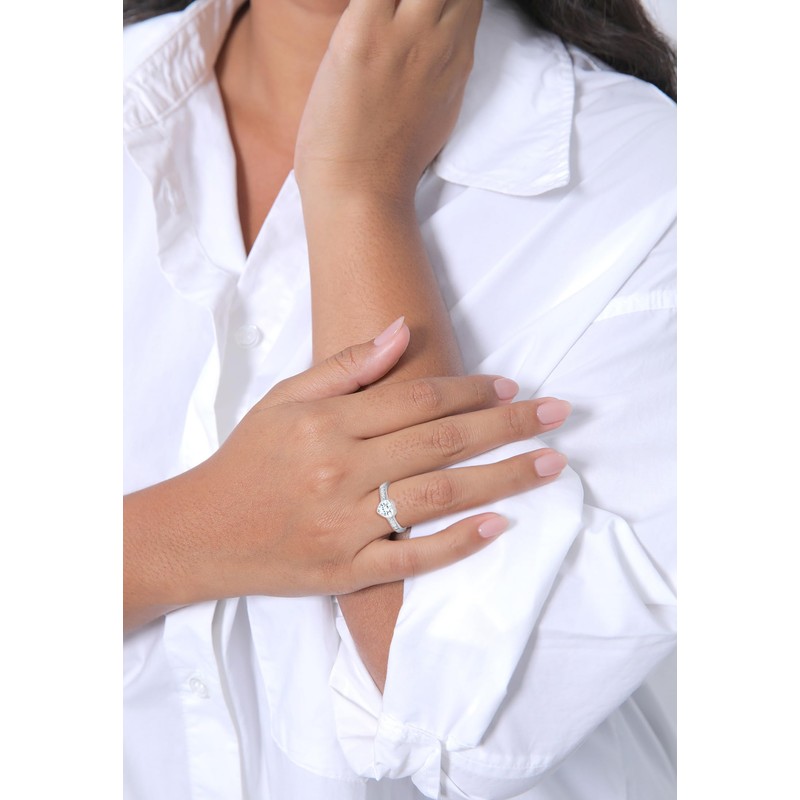 Elli 602441312 925 Silver Ring white