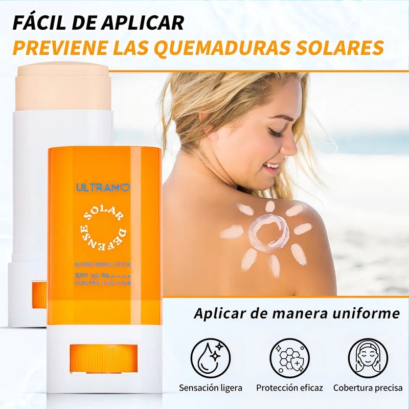 Protector Solar En Barra Ultramo Solar Defense Spf50 20g