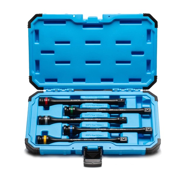 Capri Tools Capri Tools 30083 Torque Limiting Extension Bar Set