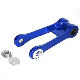 CNC Blue YZ-80 Adjustable Rear Suspension Lowering Link Accessories Compatible with YZ80 YZ85 1993-2025 Suspension Linkage Lowerings Dirt Bike Motorcycle Rear Drop Links
