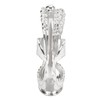 Silver Swan Dinnerware Set Swan Base Holder Teaspoon Cutlery Set