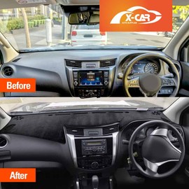 X-Car Dash Mat for Nissan Navara NP300 D23 2015-Onwards Non-Slip Microfiber Pad Cover Interior Accessories