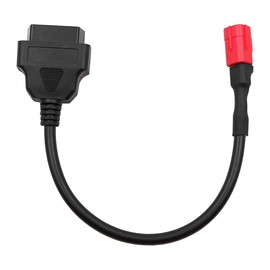 WANGCL OBD2 Cable Adapter 16-Pin to 6-pin Motorbike OBD Cable for Honda Hawker Yamaha and Most Other Motorbikes