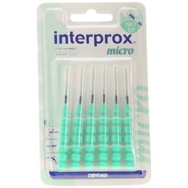 Interprox Micro 4868646 Interdental Brushes – Pack of 6 – Green