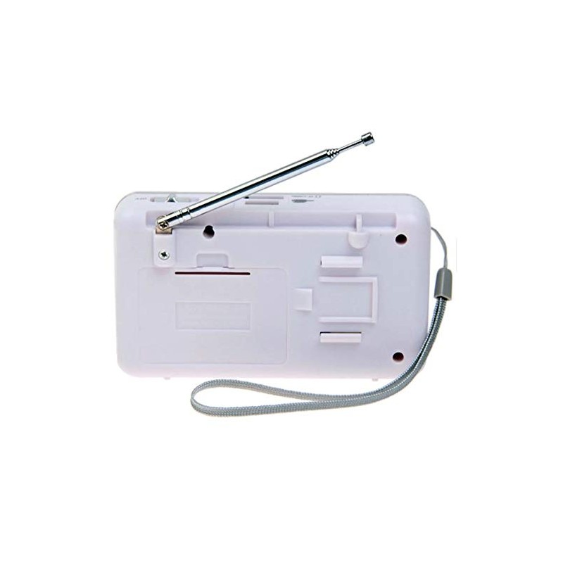 Onlinesikhstore 1300 Tracks Sikh Gurbani White Radio MP3 Player Japji