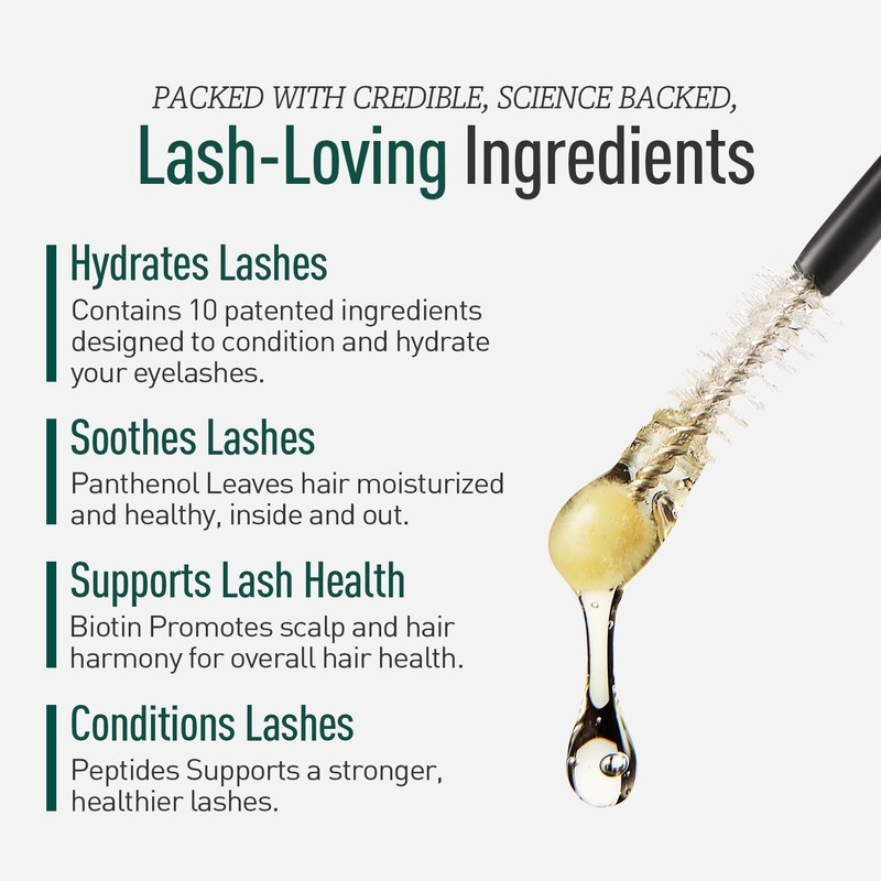 Biotin Lash Serum - Eyelash and Eyebrow Growth Serum for