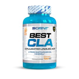 CLA Capsules - Scenit Best CLA - CLA Conjugated Linoleic Acid - Conjugated Linoleic Acid CLA - 120 Gel Capsules (Softgels)