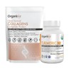 Organixx Collagen Peptides Powder (30 Servings) & Turmeric Curcumin (60 Caps) Bundle