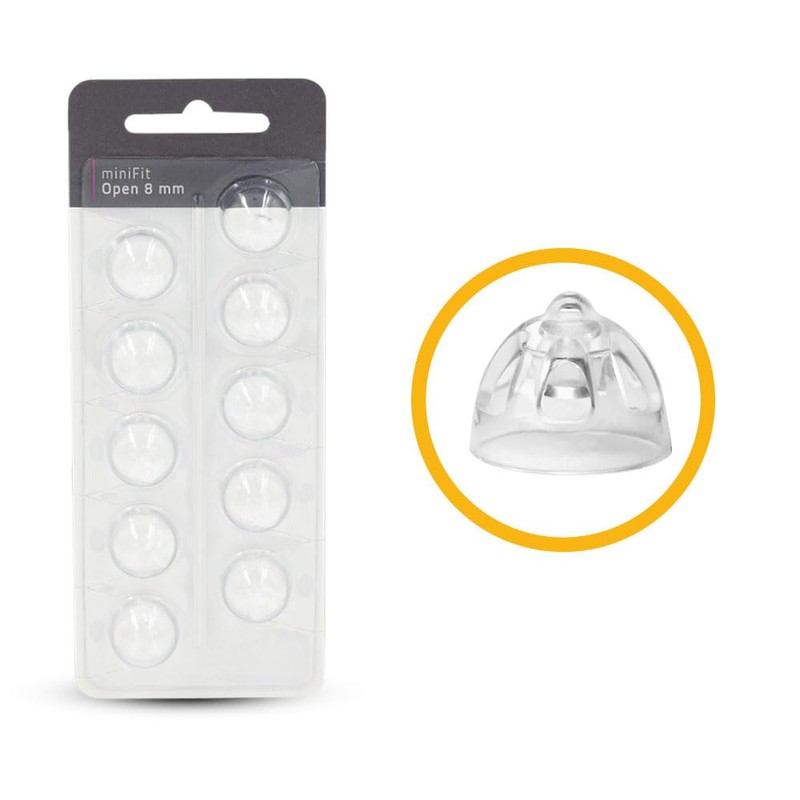 Hearing360 MiniFit Open Dome Hearing Aid Domes Compatible with Oticon