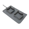 Silicone Double Bowl Dog Mat Foldable Anti Slip Pet Food