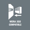 Wera Pouch for up to 17-piece sets Kraftform Kompakt, empty,