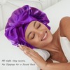 Satin Bonnet Silk Bonnet for Sleeping Women Hair Bonnet for