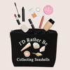 JXGZSO Seashell Collectors Gift I'd Rather Be Collecting Seashells Toiletry