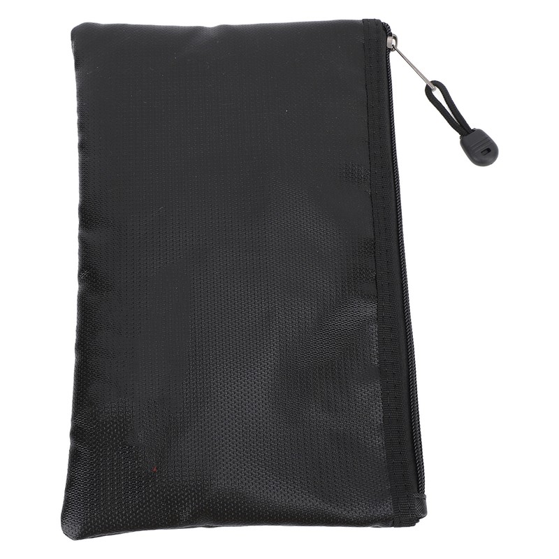 Fireproof Waterproof Document Bag Silicone Fiberglass Fabric Fireproof Pouch Large