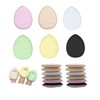 Finger Puff Makeup, Mini Puff, Set of 18, Lenkeda Makeup