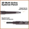 4 Pcs Ultimate Eyebrow Retractable Definer Pencils,Dual-Sided Natural Soft Textured