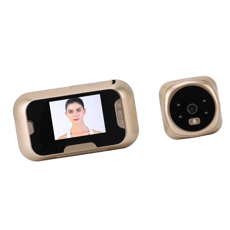 Peephole Camera Automatic Photo Taking 120° Viewing Angle Infrared Night