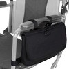 SYXLS Waterproof Wheelchair Accessory Bag, Exterior is Made of Waterproof