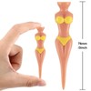 15 Pcs Unny Golf Tees Lady Girl Golf Tees, 76