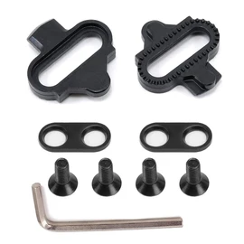 Bike Cleats Compatible with Shimano SPD SM-SH51- Spinning, Look X-Track Pedal System, Wellgo MTB, Indoor Cycling & Mountain Bike Bicycle Cleat Set