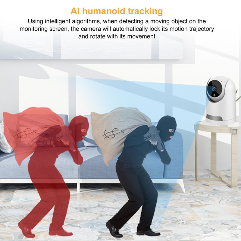 Wireless Camera WIFI 1080P HD Mobile Remote Control Night Vision
