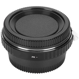 PKNIK Adapter Ring with Correct Lens for Pentax PK Mount Lenses to for Nikon F Mount Camera
