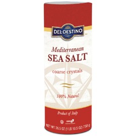 Del Destino Coarse Sea Salt, 26.5 Ounce (Pack of 12)