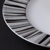 Narumi Plate, Shagreen, 8.3 in (21 cm), Black, Modern and