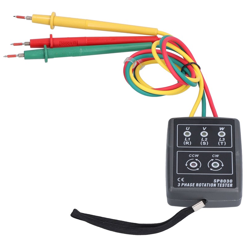 SP8030 3 Phase Rotation Meter High Accuracy Portable Industrial Phase